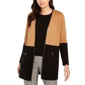 Charter Club Women's Milano Cotton Colorblocked Cardigan
